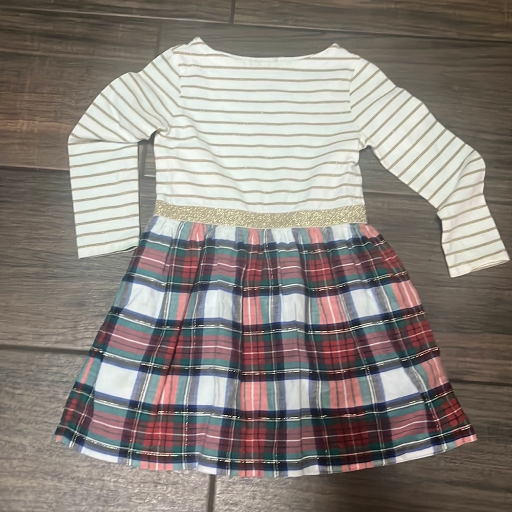 J Crew Cuts holiday Christmas plaid dress